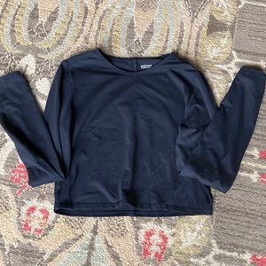 Girlfriend Collective Lift long sleeve crop t-shirt